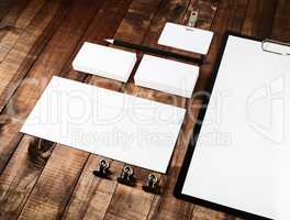 Blank stationery template