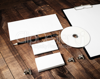 Blank stationery template