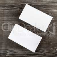 Blank business cards