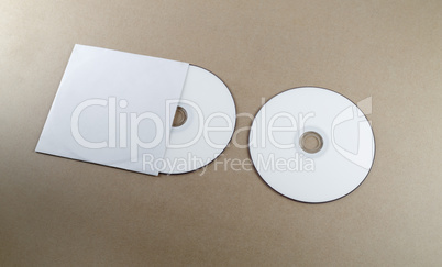 Blank compact disk