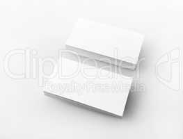 Blank business cards