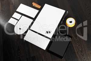 Photo of blank stationery