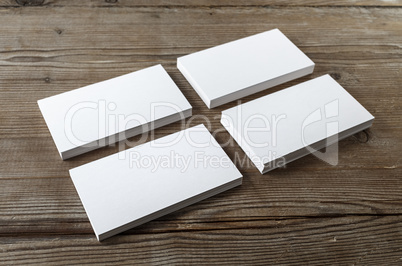 Set of business cards