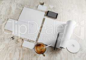 Blank stationery