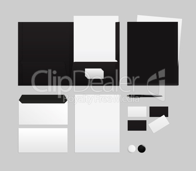 Template for branding identity