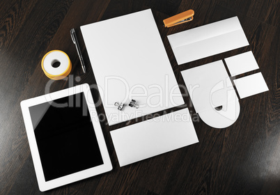 Blank stationery