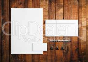 Blank corporate identity set