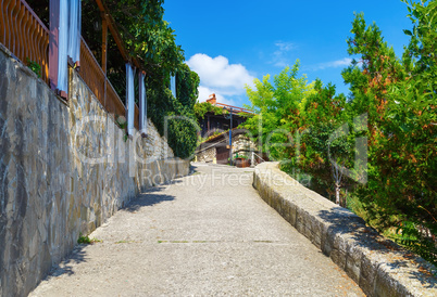 Ancient narrow street