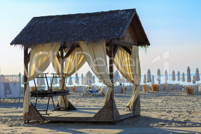 Canopy on the beach