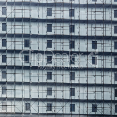 Facade of modern building