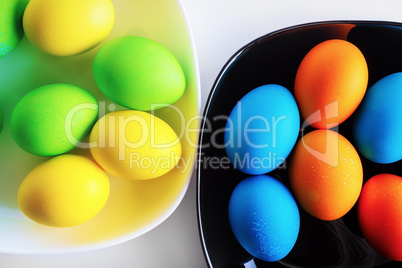 colored Easter eggs