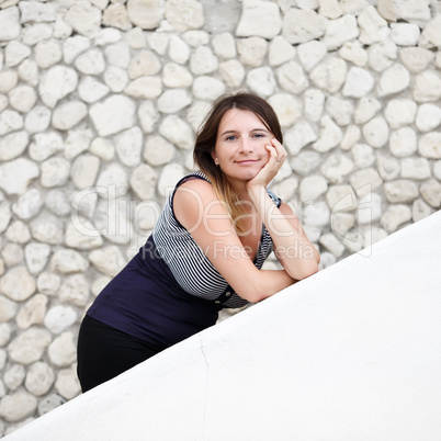 Young woman posing