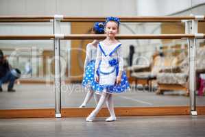 Little girl dancer