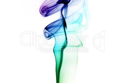 Colorful smoke