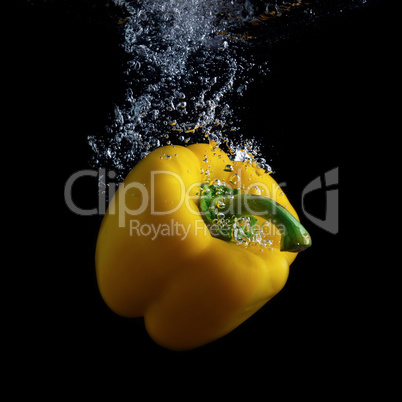 Pepper in water