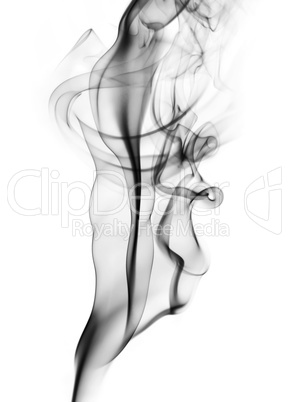 Smoke on white