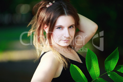 Young woman outdoors