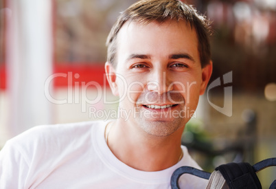 Smiling young man