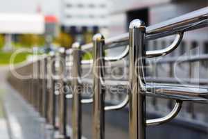 Chromium metal railings