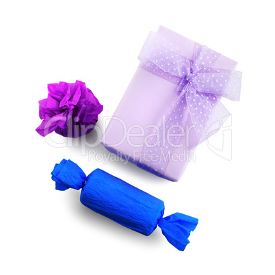 Bright gift boxes