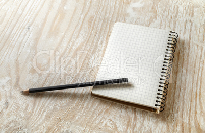 blank sketchbook