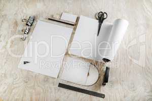 Blank stationery