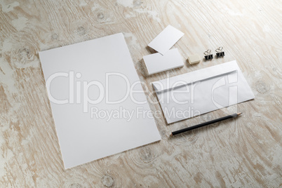 Blank stationery