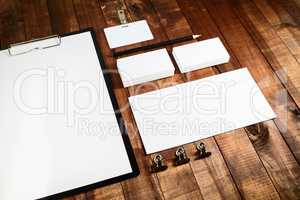 Blank corporate identity