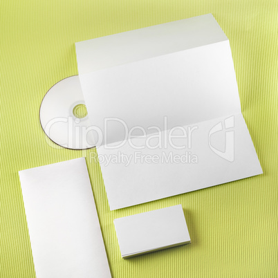 Blank corporate identity