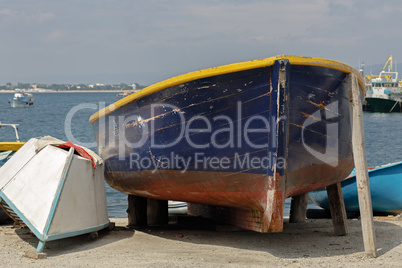 Two old boats