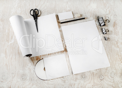 Blank corporate identity