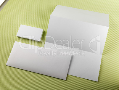 Blank stationery