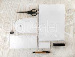 Blank stationery set