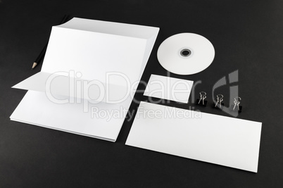 Blank stationery template