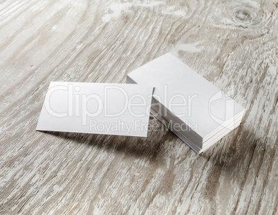 Mockup of business cards