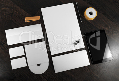 Template for branding identity