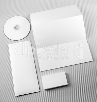 Blank corporate identity