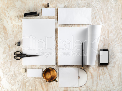 Blank stationery