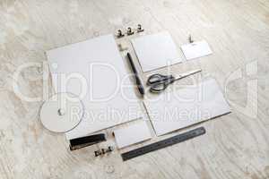 Blank stationery