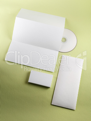 Blank corporate identity set