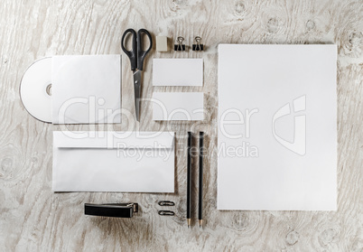 Blank corporate identity template