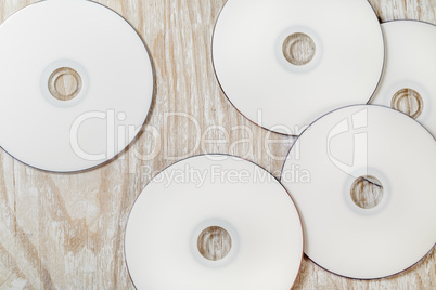 Blank printable CD
