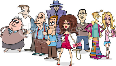 people group cartoon