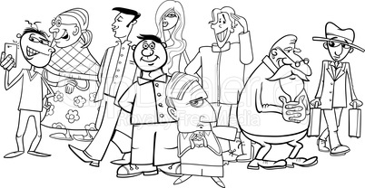 people group cartoon