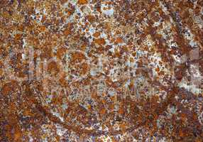 Metal corroded texture