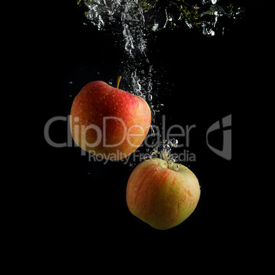 Wash apples