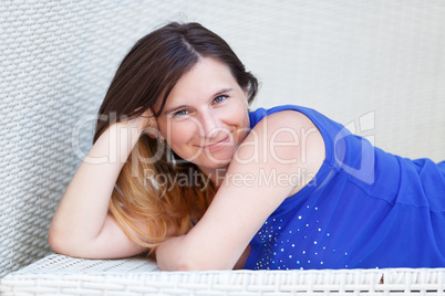 Portrait of smiling girl