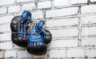 Old boxing gloves