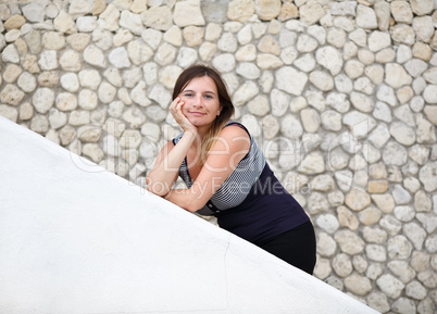 Young woman posing
