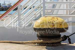 Rusty bollard